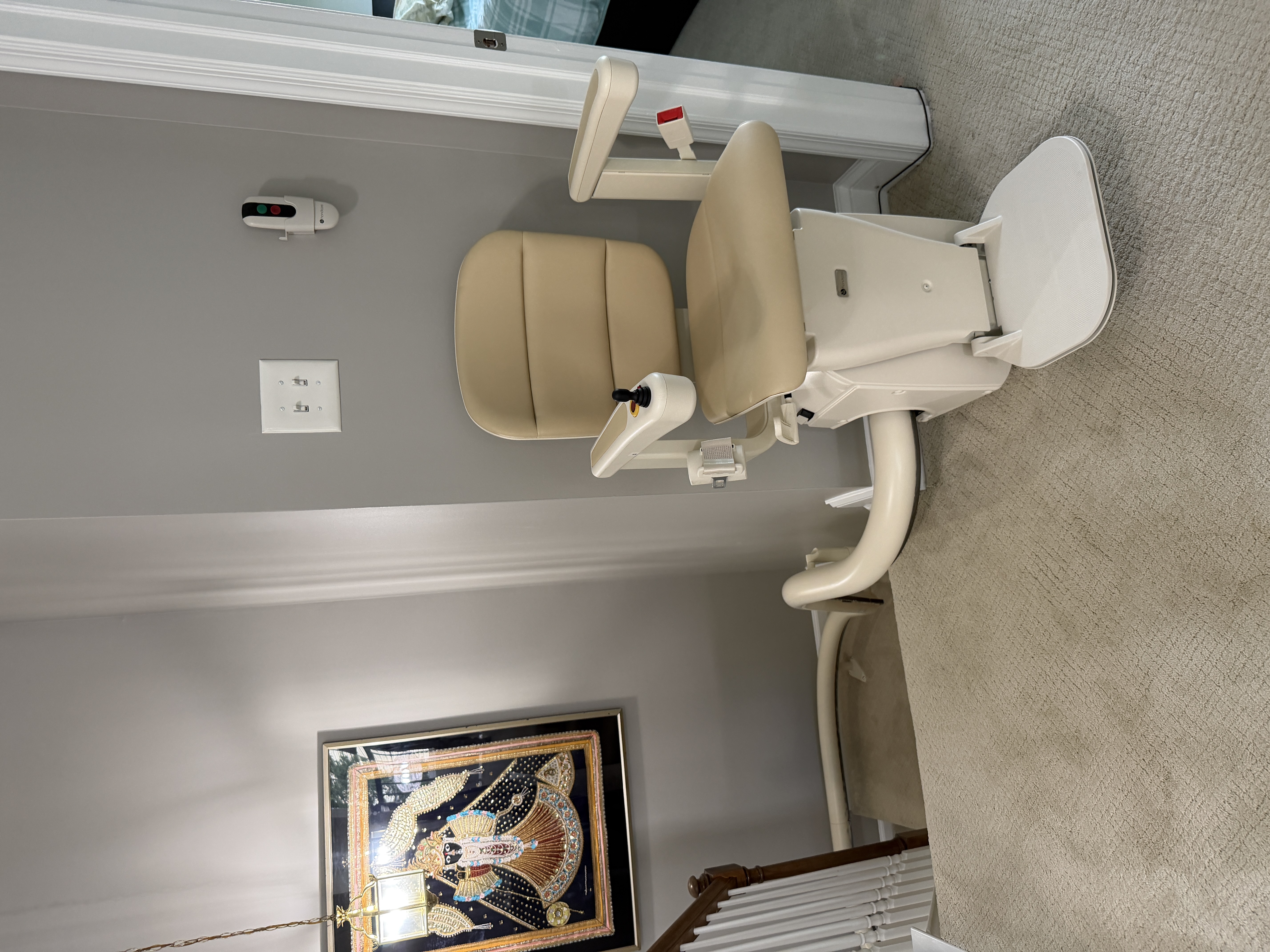 Stairlift installation